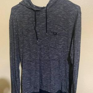 Medium black and white hoodie